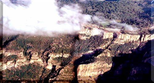 Paisaje de Barrancas del Cobre